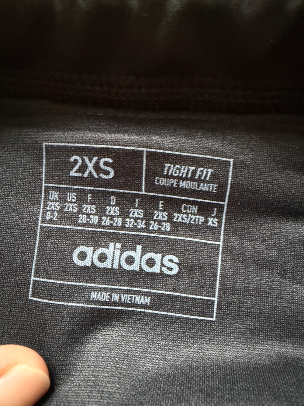Adidas Fastim Reflective Running Tights Womens 2XS Black Athletic Leggings - Picture 4 of 12